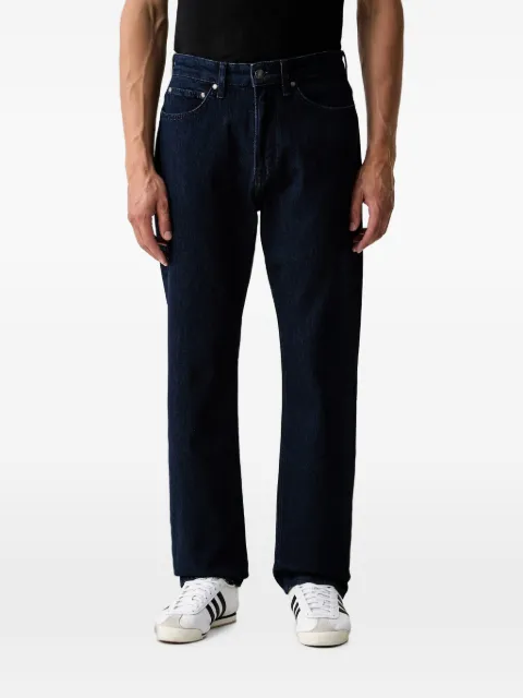Joop! logo-patch straight-leg jeans Blue 30104820