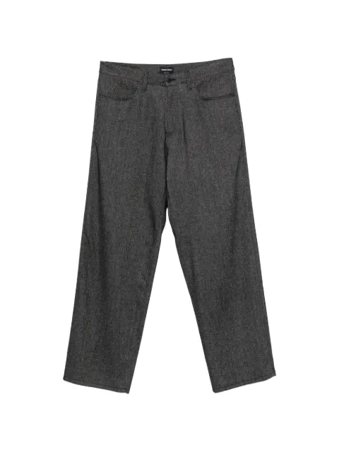 Giorgio Armani logo-patch jeans Blue GM002034AF28728