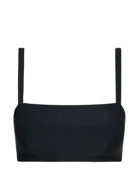 BONDI BORN Anja square-neck bikini top Black SIB024S