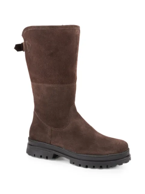 dirndl & bua suede side-zip boots Brown 2111