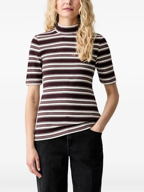 Marc O'Polo striped ribbed-knit top Red 5000012417