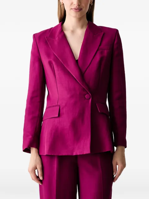 Morgan peak-lapels single-breasted blazer Pink 261VCAPI
