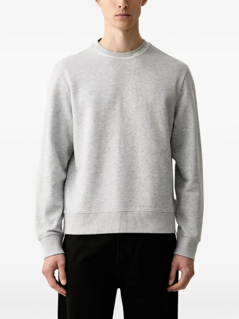 Michael Kors logo-print crew-neck sweater Grey CT652G25MF