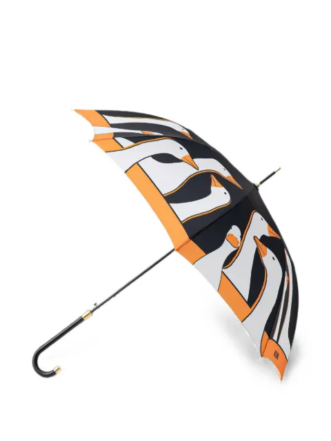 Moschino goose-print umbrella Black 9037