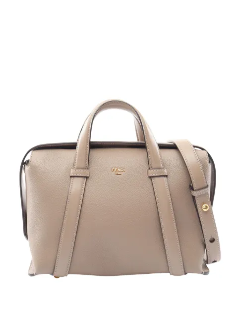 Fendi Pre-Owned 2014-2026 Medium Leather 365 satchel Neutrals QQIPM9LA90SFEQZX