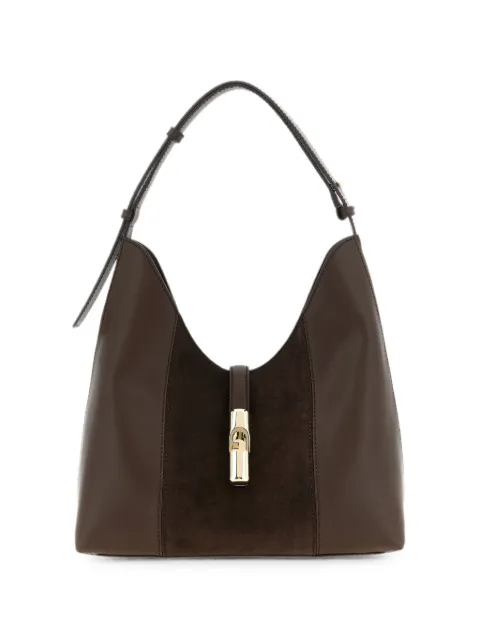 Furla M Goccia leather shoulder bag Brown WB01499BX3158