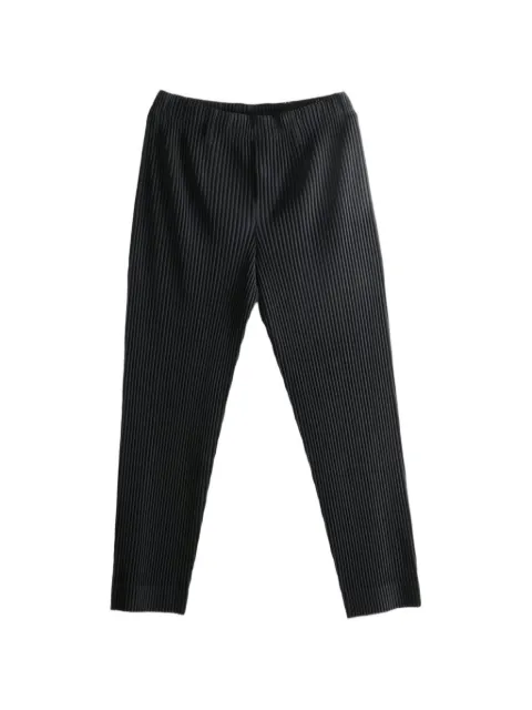 Homme Plissé Issey Miyake pleated trousers Black HP68JF550
