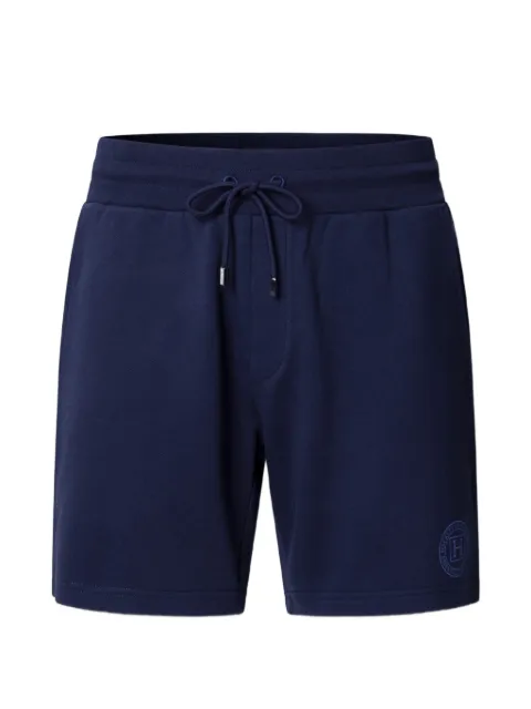 Hackett London logo-print drawstring shorts Blue HM5800128