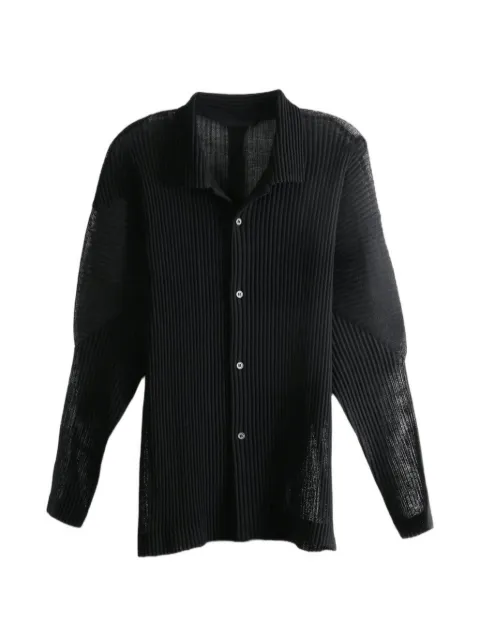 Homme Plissé Issey Miyake button-up shirt Black HP68JJ230