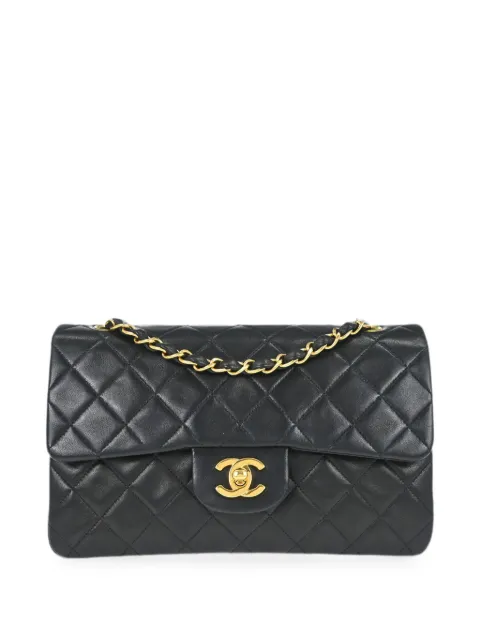 CHANEL Pre-Owned 1998 classic double-flap shoulder bag Black 179150