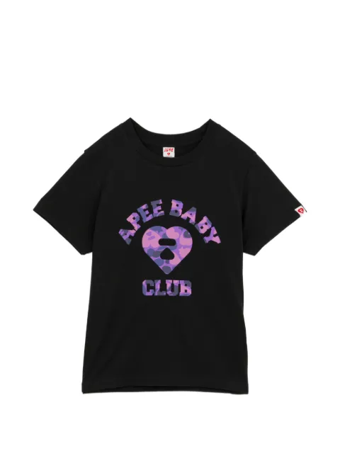 APEE™ by *A BATHING APE® camo-heart logo T-shirt Black 0PXTEAF372A6RBKS00S