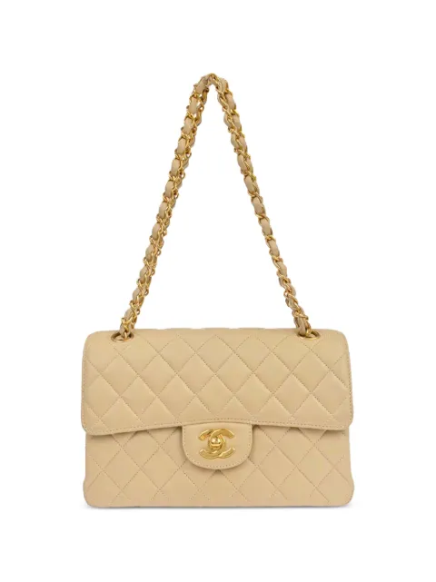 CHANEL Pre-Owned 1995 Double Sided Flap shoulder bag Neutrals 179129