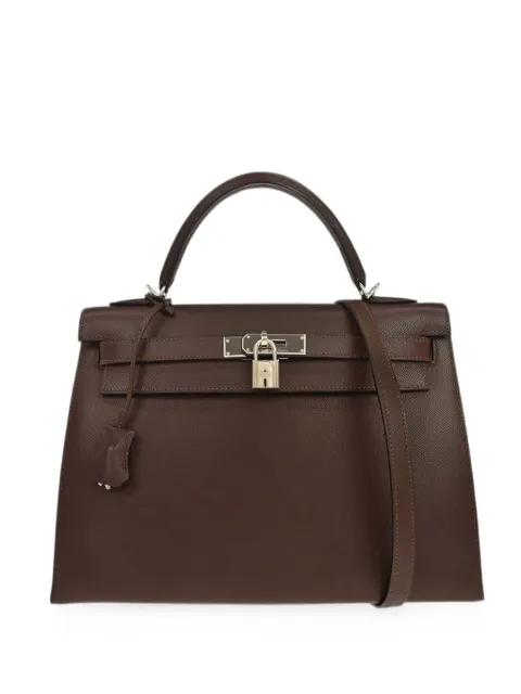 Hermès Pre-Owned 2006 Kelly 32 Sellier tote bag Brown 197784
