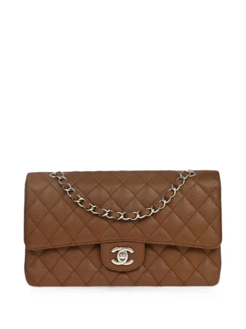 CHANEL Pre-Owned 2006 Classic Double Flap shoulder bag Brown 179118
