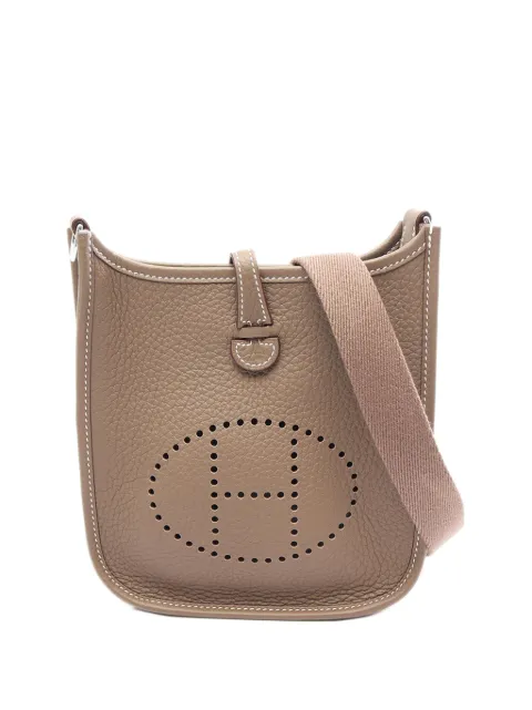 Hermès Pre-Owned 2025 Clemence Evelyne 16 Amazone crossbody bag Brown 2WUMHHJL2TQJRF64