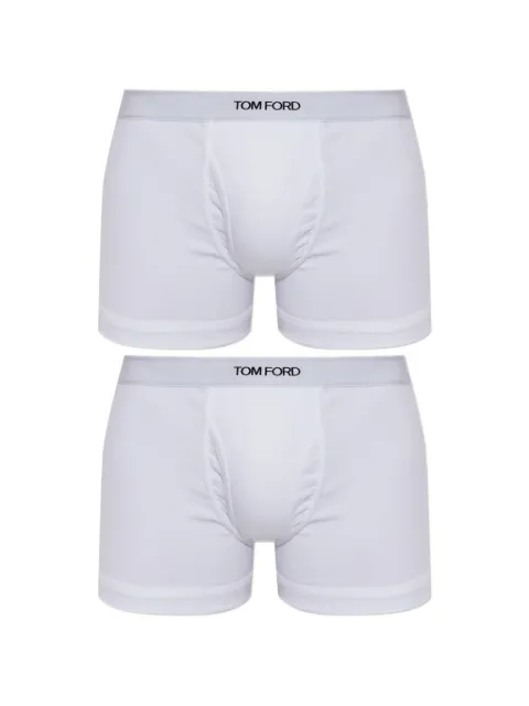 TOM FORD logo-waistband boxers (set of two) White T4XC32270