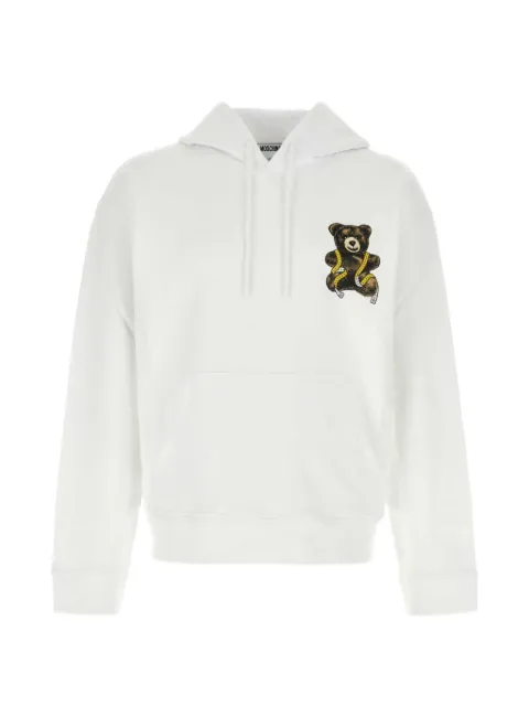 Moschino drawstring hoodie White 262ZZ17035228