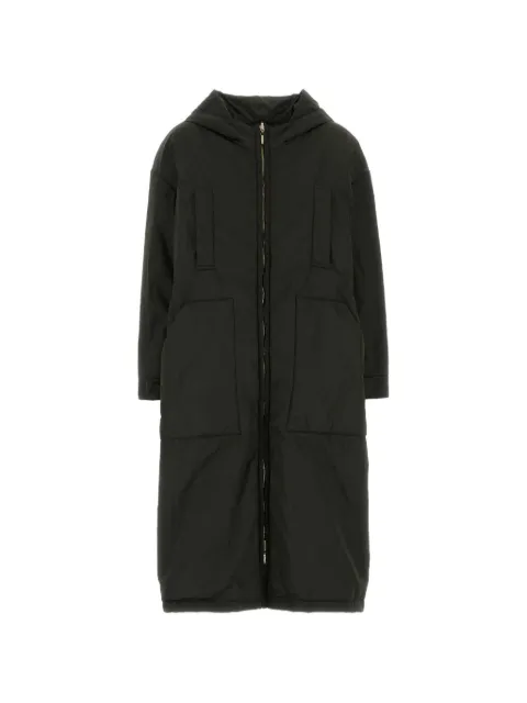 Max Mara long, reversible padded parka in radzmir and water-repellent canvas - kaki Black 2629496014600
