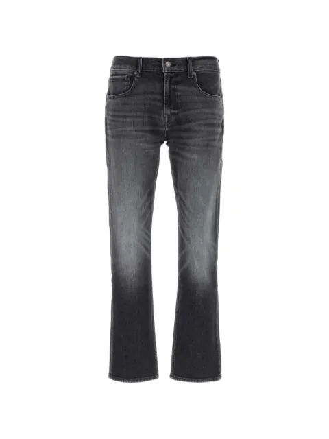 7 For All Mankind straight-leg jeans Black 7T4D0A21