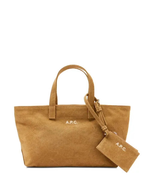 A.P.C. Le Drummer toile small bag Neutrals COHMPF67045