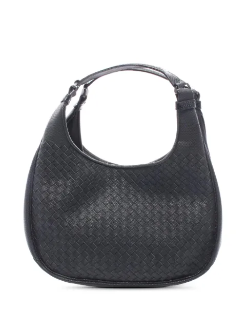 Bottega Veneta Pre-Owned 2000-2010 Medium Intrecciato Campana hobo bag Black Z2ATVNPNHPUTPXM6