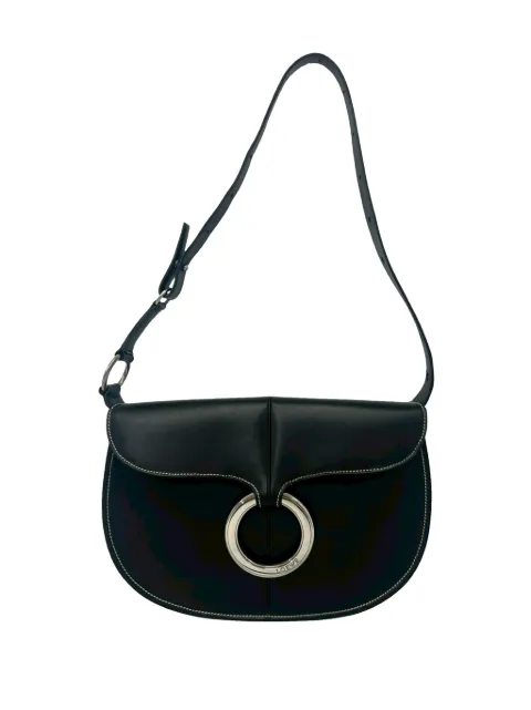 Loewe Pre-Owned 20th Century Special Edition Dulcinea Leather Ring shoulder bag Black NE684A3INH7GE0A8