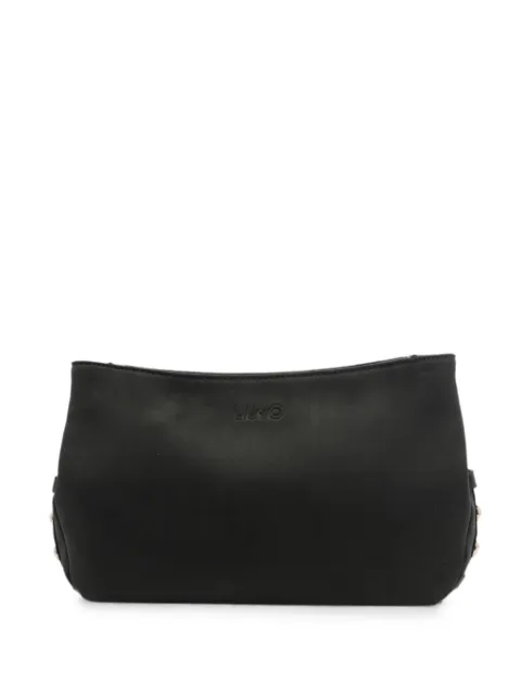 LIU JO logo-embossed studded cross body bag Green AF6033T711A
