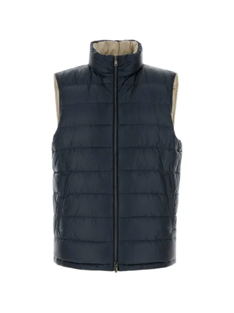 Herno padded gilet Blue PI001348U12020