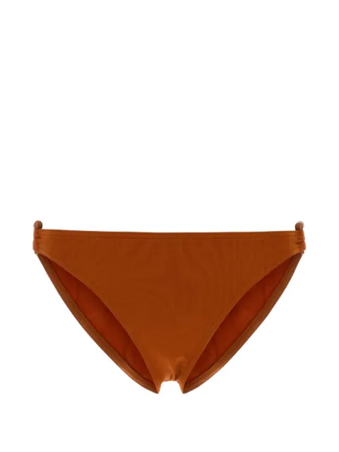 ERES Clutch bead-embellished bikini bottoms Brown 042631