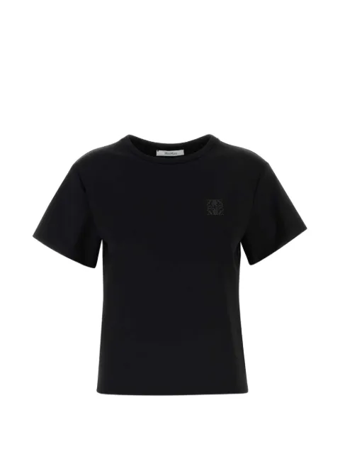 Max Mara Quagga short-sleeve T-shirt Black 2621946021600