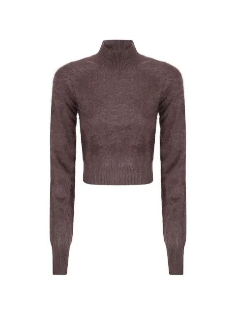 Sportmax high-neck cashmere sweater Brown 2622366022