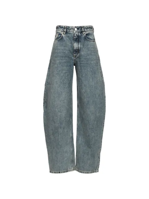 Alaïa round denim jeans Blue AA9P1280D017C