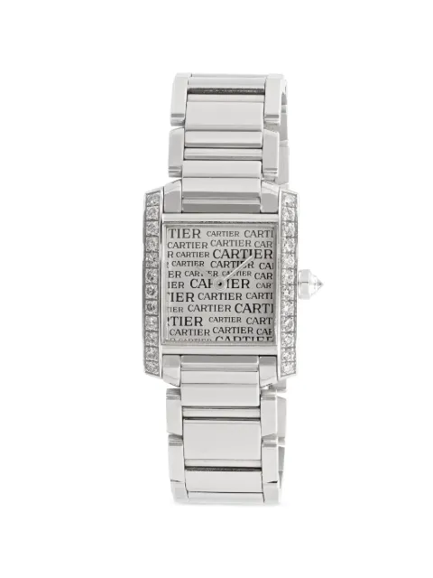 Cartier Tank Française 20mm watch Silver 2403