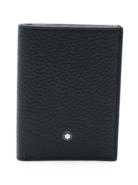 Montblanc grained leather wallet Black 222995