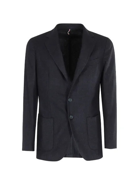 Biagio Santaniello notch-lapel blazer Black TL2938GL7297MF