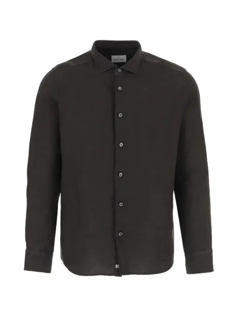 Alessandro Gherardi long-sleeve button-down shirt Black REGENT776T4