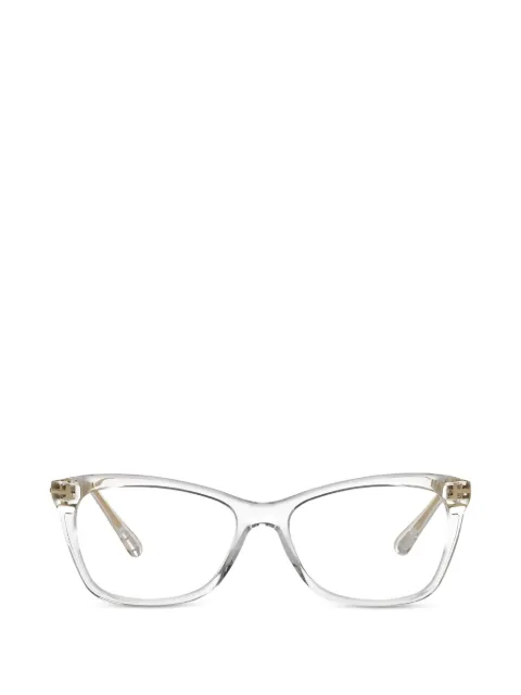 TOM FORD Eyewear rectangle-frame glasses Neutrals FT5353