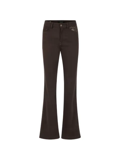 MARCCAIN Faro leopard-print trousers Brown BP8102W04