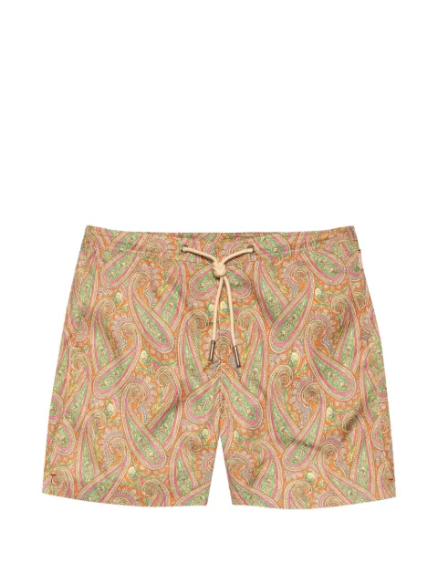 Orlebar Brown Bulldog Drawcord swim shorts Orange 282419
