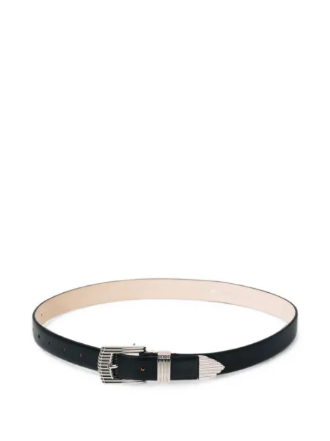 Déhanche Rosen leather belt Black ROSEN