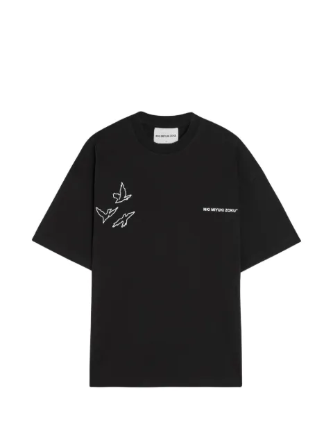 MKI Miyuki Zoku Flight graphic-print T-shirt Black FLIGHTTEE