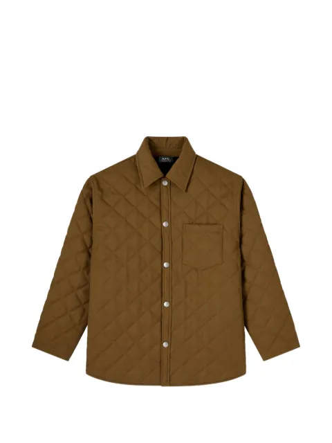 A.P.C. Georges coat Brown PSANGM32034