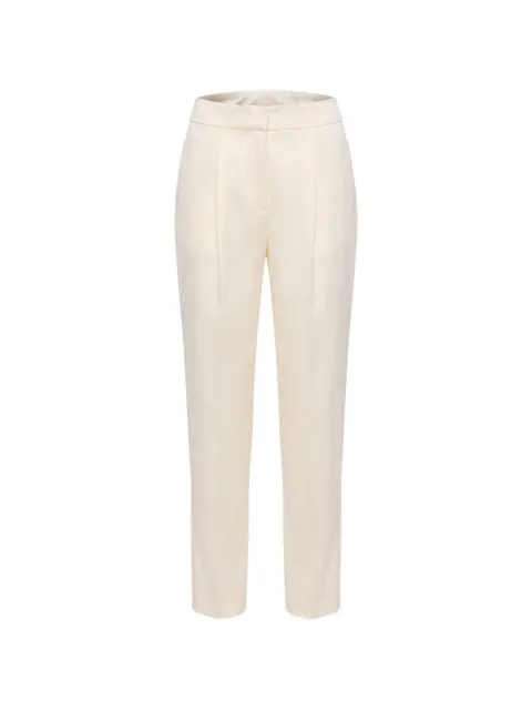 Elie Saab satin-finish tailored trousers Neutrals P0195NS26SAP01