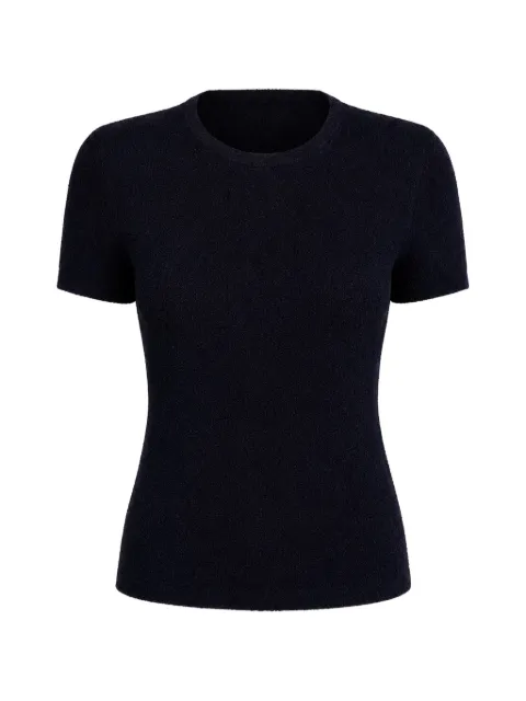 Vince textured crew-neck sweater Blue V208379898