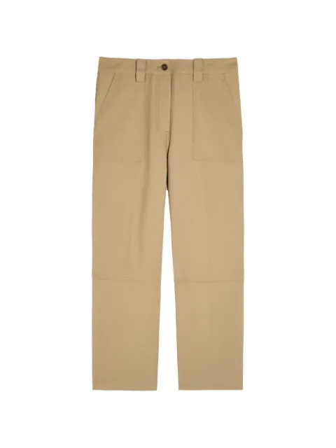 3.1 Phillip Lim patch-pocket straight-leg trousers Neutrals P26151420UCV