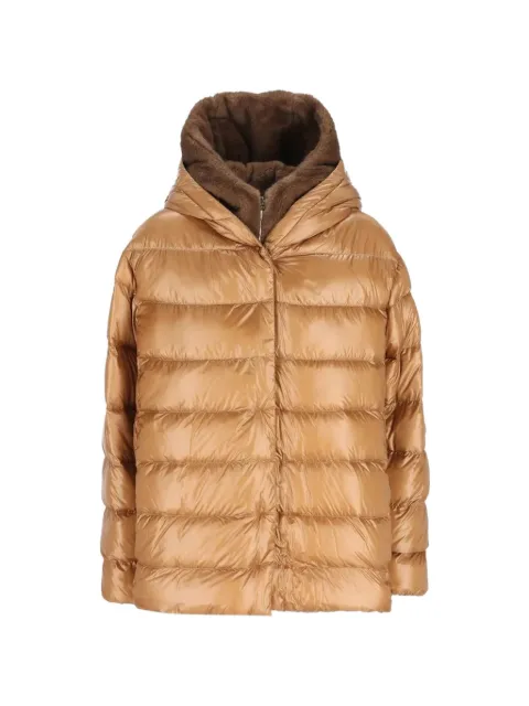 Herno quilted hooded coat Neutrals PI002312D12017Z