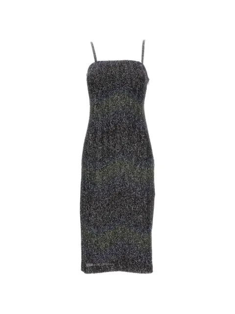 Missoni sequin-embellished zigzag mini dress Black DS26WG18BC006G