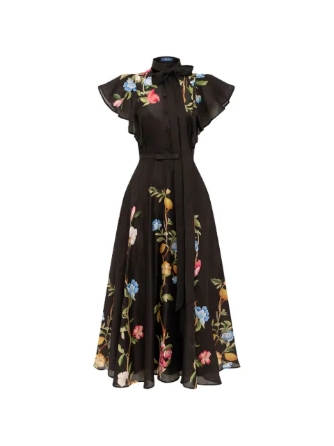 Leo Lin Elsie maxi dress Black LLPF260361