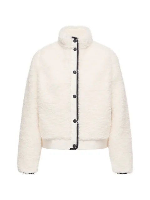 Moncler fleece zip-up jacket Neutrals L20938G00011899A9
