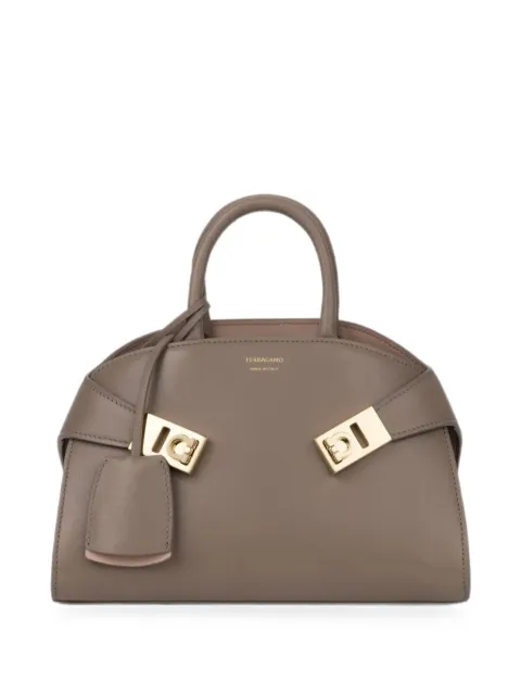 Ferragamo Mini Hug tote bag Neutrals 796601